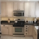 Photo by The Kitchen Crafter. Small kitchen, granite counters - thumbnail