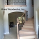 Photo by Vines Woodworks, Inc.. Custom stairs - thumbnail